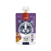 Wanpy Adult Cat Tasty Meat Paste Duck & Pumpkin 90 g Pouch - Confiance Co